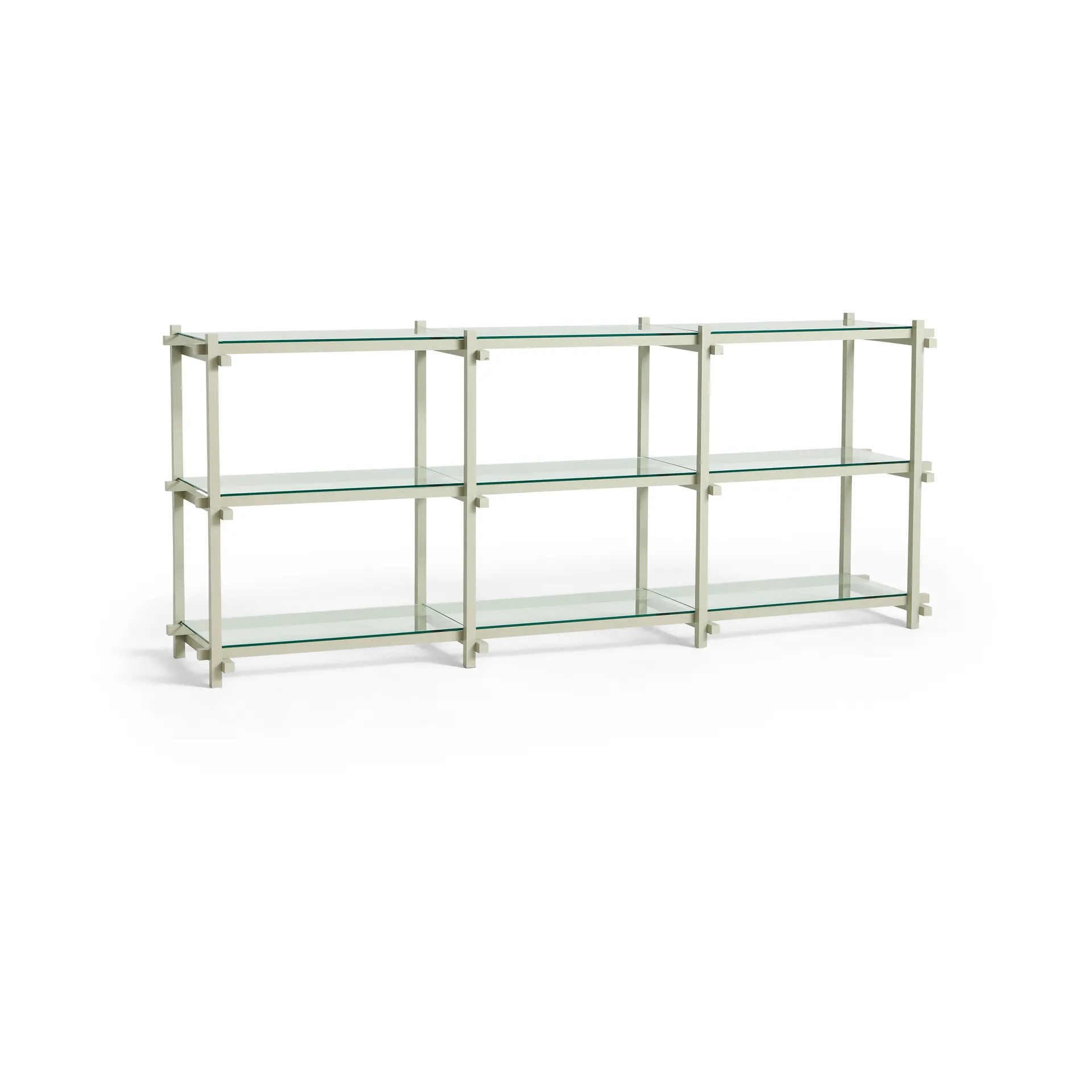 Woody hylla, Beech-clear glass, low HAY