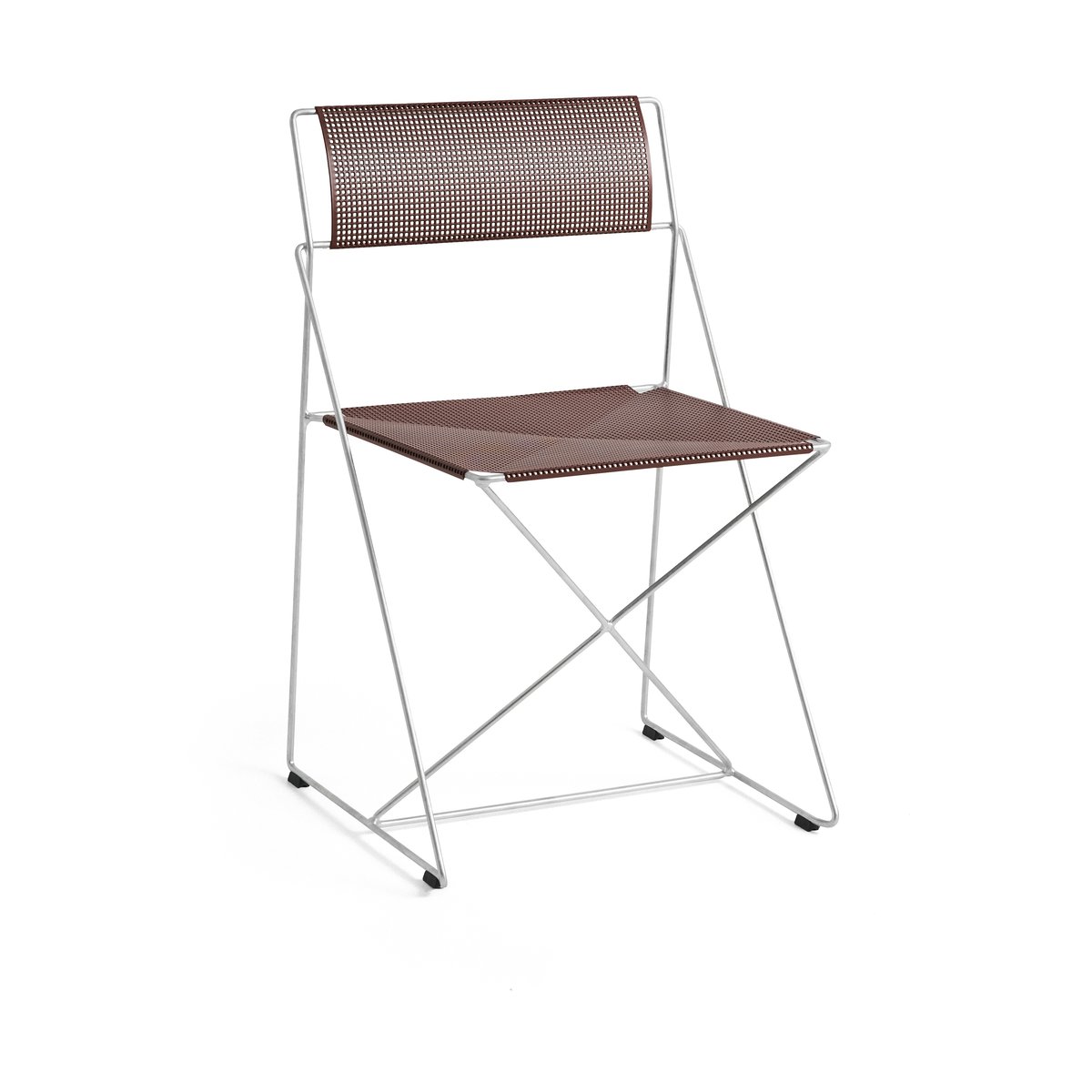 HAY X-Line Indoor Outdoor stol Iron red-hot galvanised