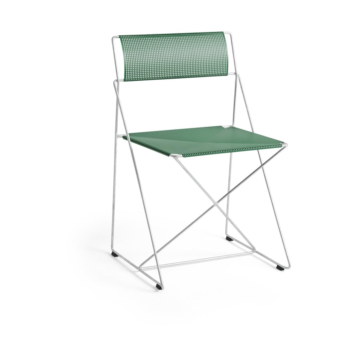 HAY X-Line Indoor Outdoor stol Leek green-hot galvanised