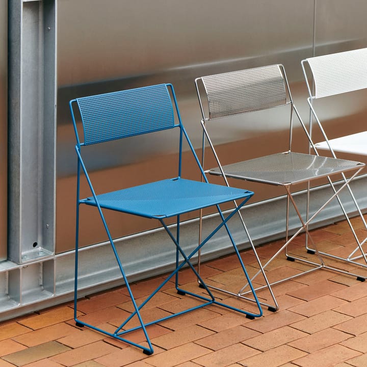 X-Line Indoor Outdoor stol, Powder blue HAY