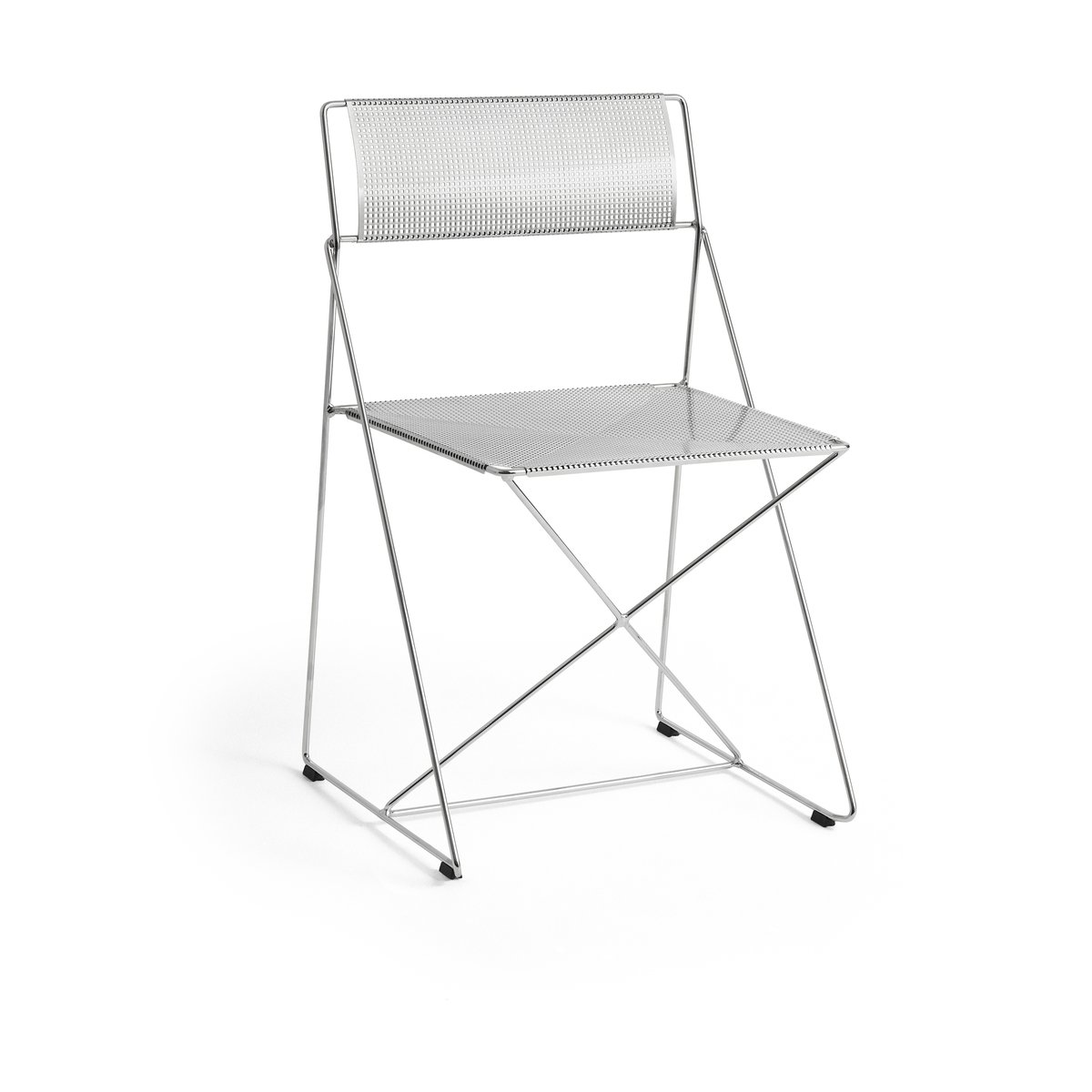 HAY X-Line Indoor stol Chromed | Skandinavisk Design | Stolar | Silverfärgad