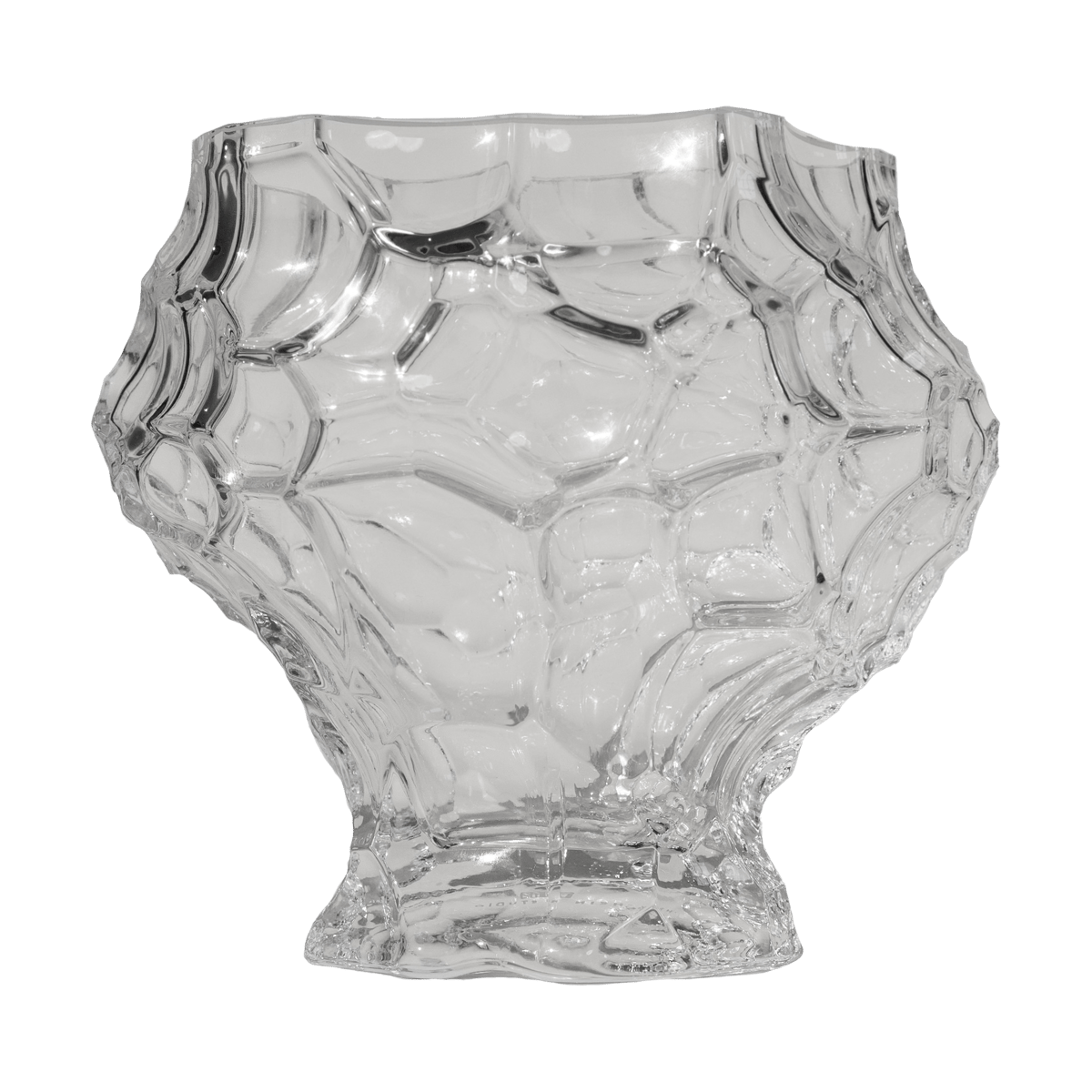 Hein Studio Canyon medium vas 18 cm Clear | Skandinavisk Design | Vaser | Transparent
