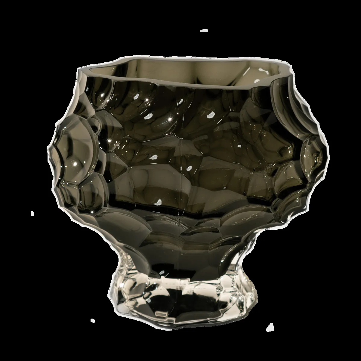 Hein Studio Canyon medium vas 18 cm New Smoke