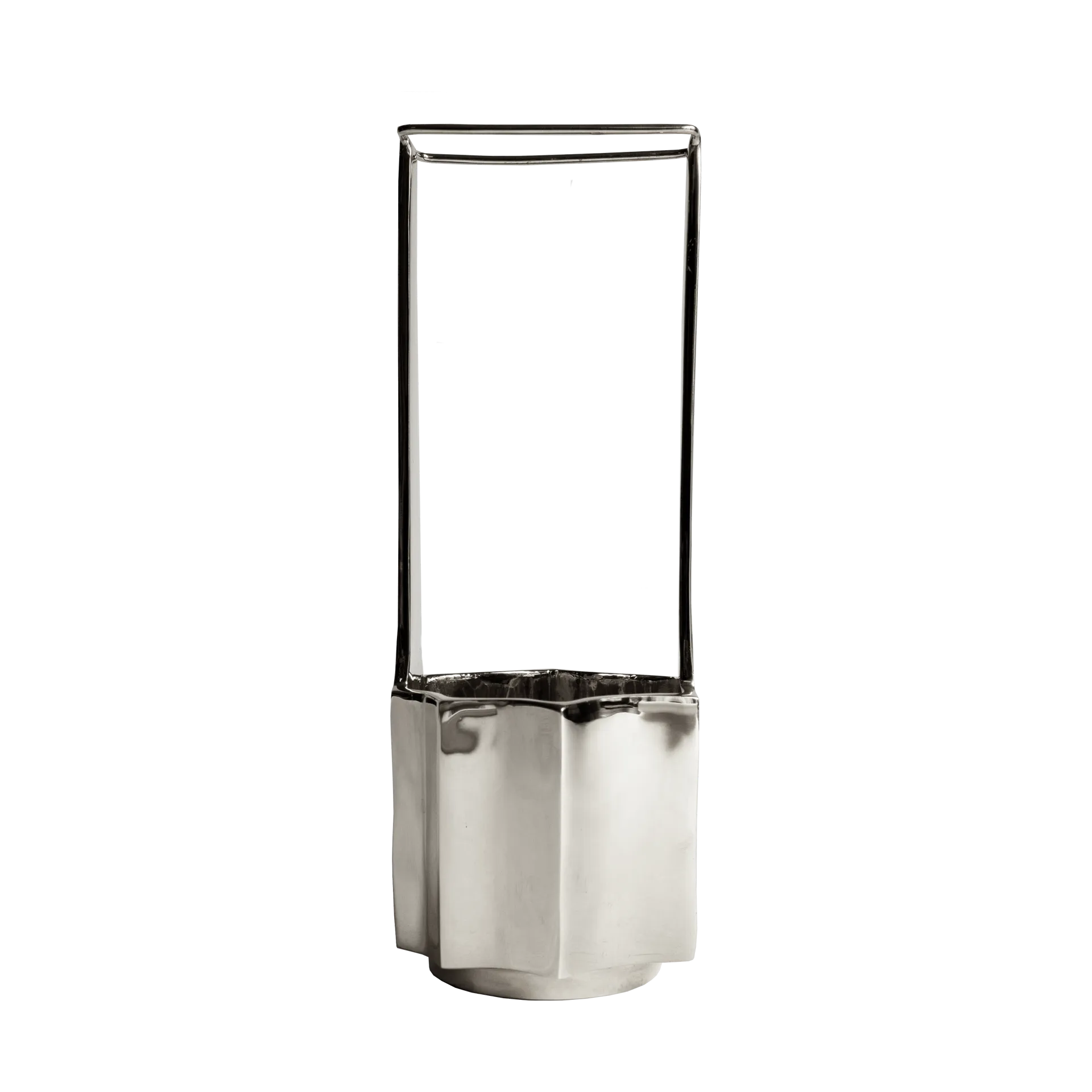 Ikebana vas 30 cm, Nickel Hein Studio