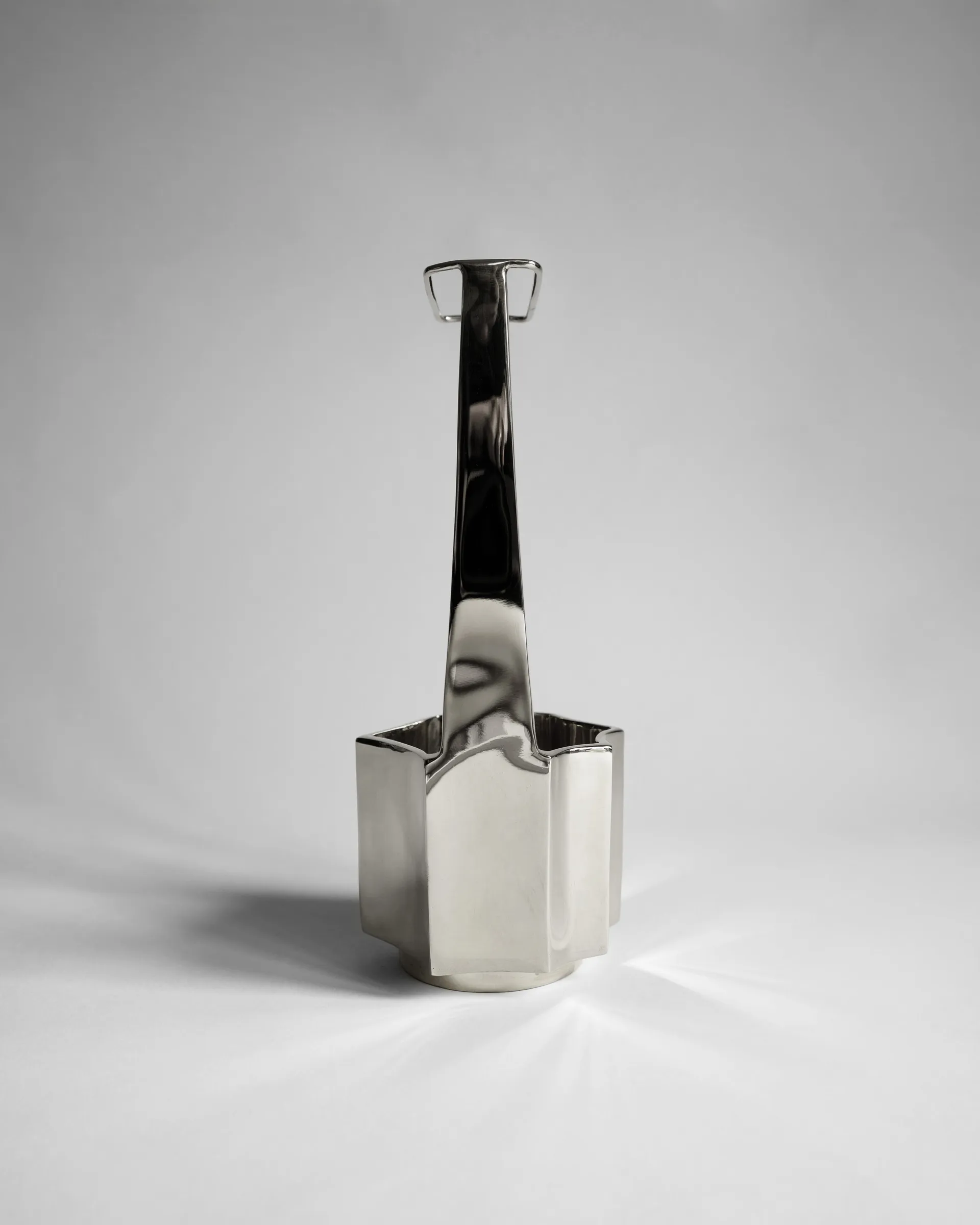 Ikebana vas 30 cm, Nickel Hein Studio