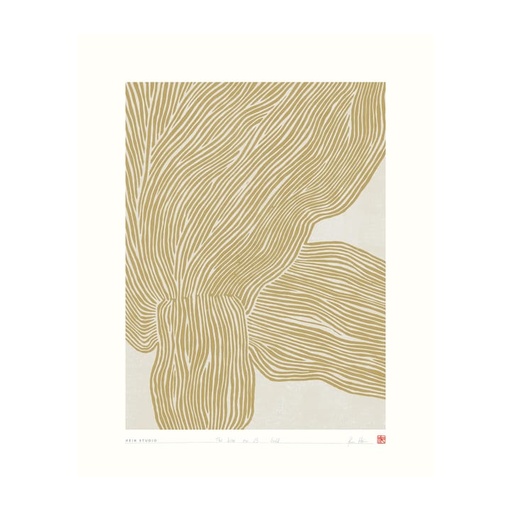 The Line poster 40x50 cm - No. 23 - Hein Studio