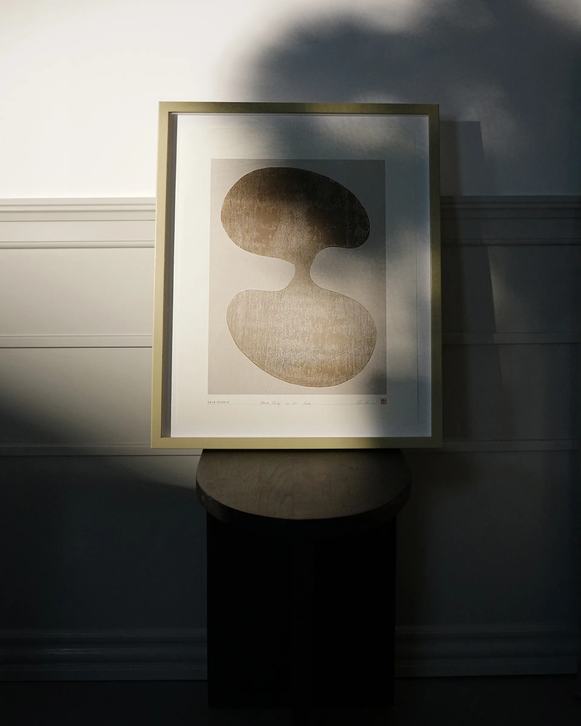 Wood Study poster 40x50 cm, No. 01 Hein Studio