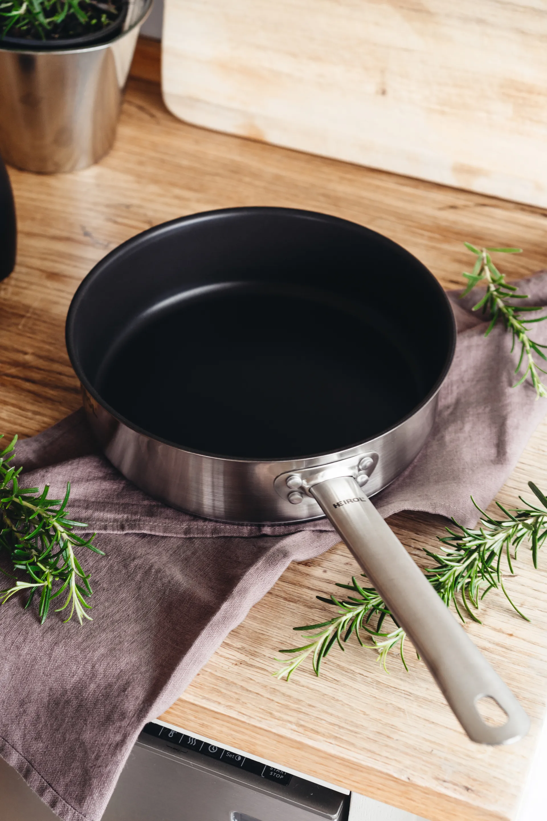 Heirol Cerasafe gryta med lock, 3 L Heirol