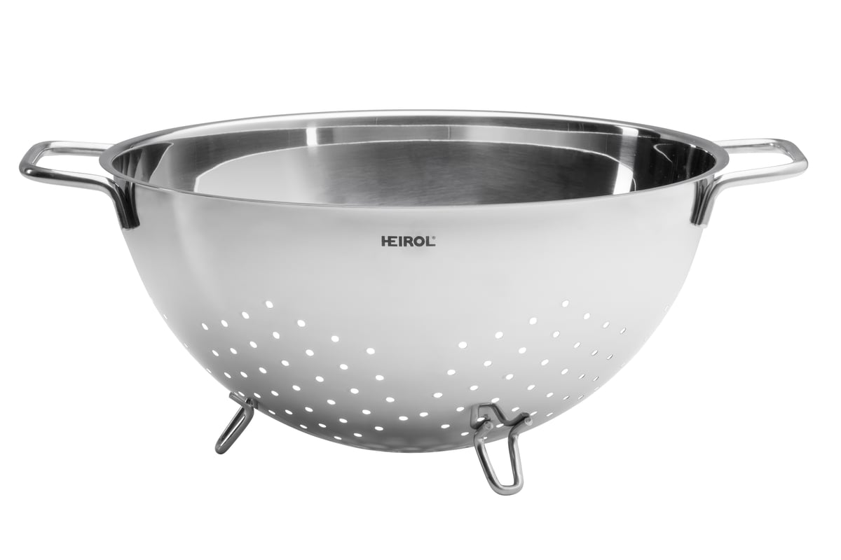 Heirol durkslag 3,5 l Rostfritt stål | Skandinavisk Design | Durkslag, Silar & Trattar | Silverfärgad