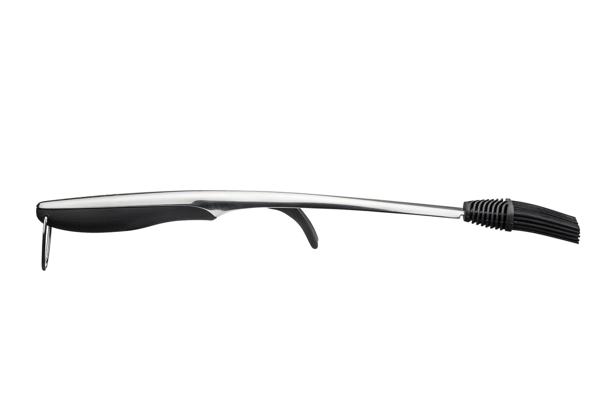 Heirol grillpensel i silikon med rostfritt handtag 45 cm