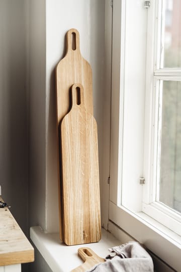 Heirol skärbräda med handtag ek - 12x39 cm - Heirol