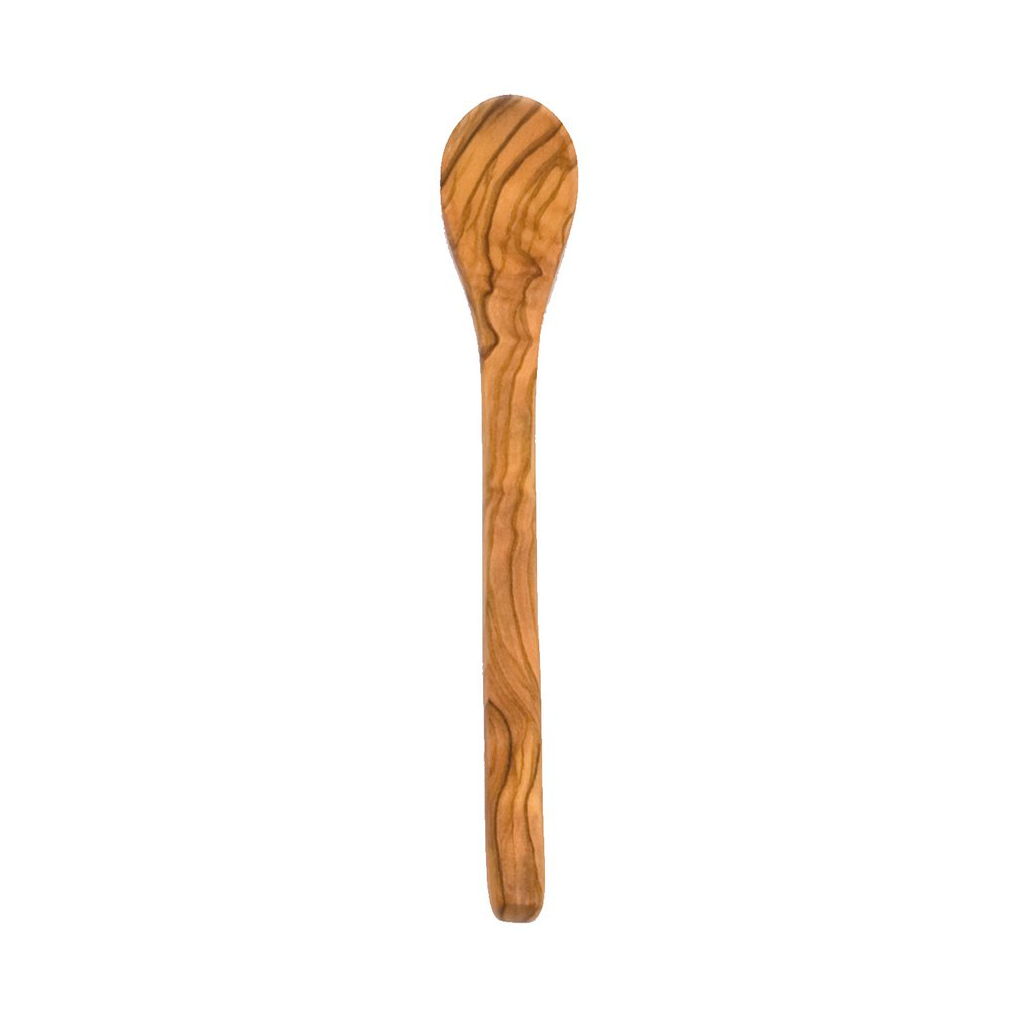 Heirol sked 18 cm Olivträ | Skandinavisk Design | Matbestick | Brun