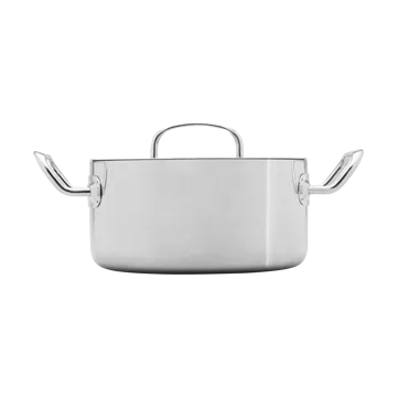 Heirol Steely Classic Triply gryta med lock 3 liter - Rostfritt stål - Heirol