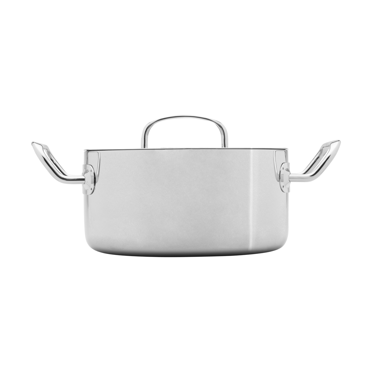 Heirol Steely Classic Triply gryta med lock 3 liter Rostfritt stål