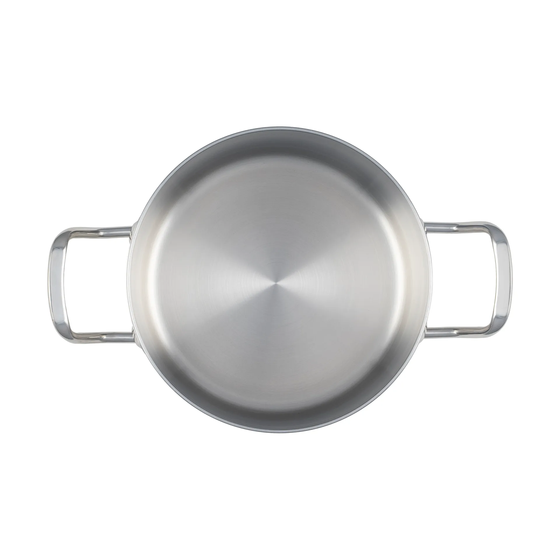 Heirol Steely Classic Triply gryta med lock 3 liter, Rostfritt stål Heirol