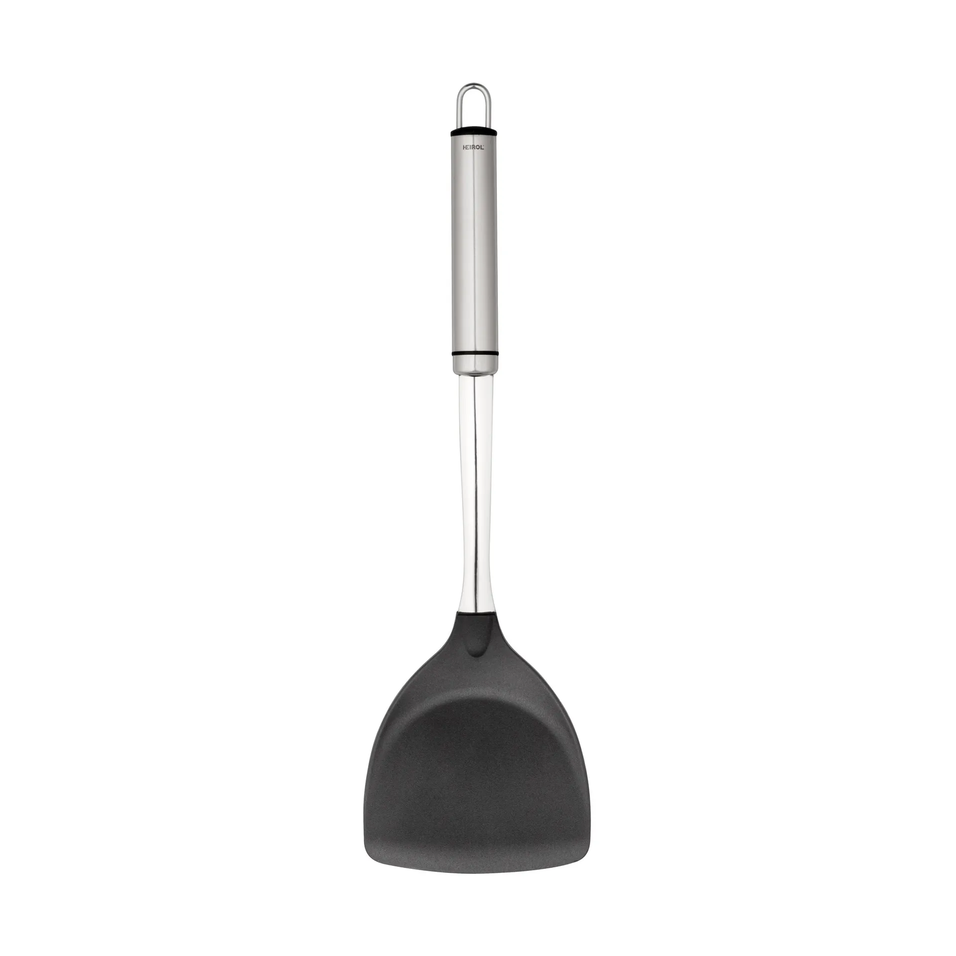 Heirol Steely extra bred spatula, Svart-rostfritt stål Heirol