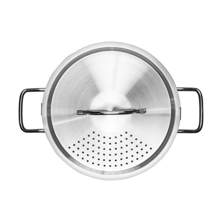 Heirol Steely gryta med lock inbyggd sil, 5 liter Heirol