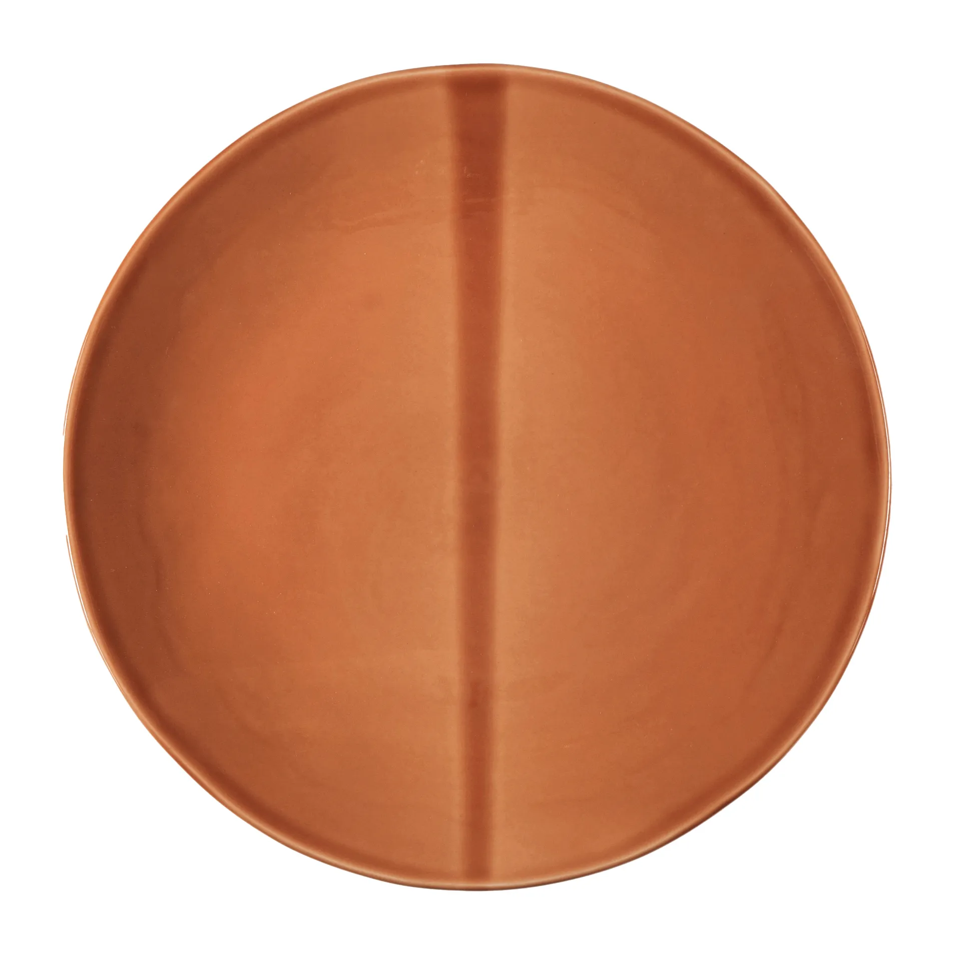 Heirol x Nosse Smooth tallrik Ø28 cm, Terracotta Heirol