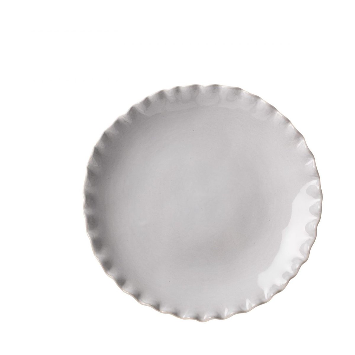 Heirol x Nosse Twist tallrik Ø23 cm Stone | Skandinavisk Design | Mattallrikar | Grå