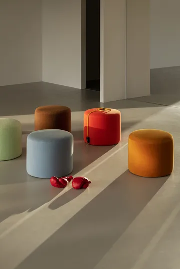 Bon puff Ø50x41 cm - Sawdust - Hem