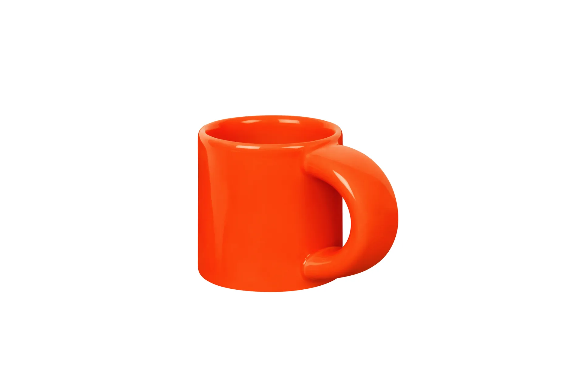 Bronto espressokopp 10 cl 4-pack, Orange Hem