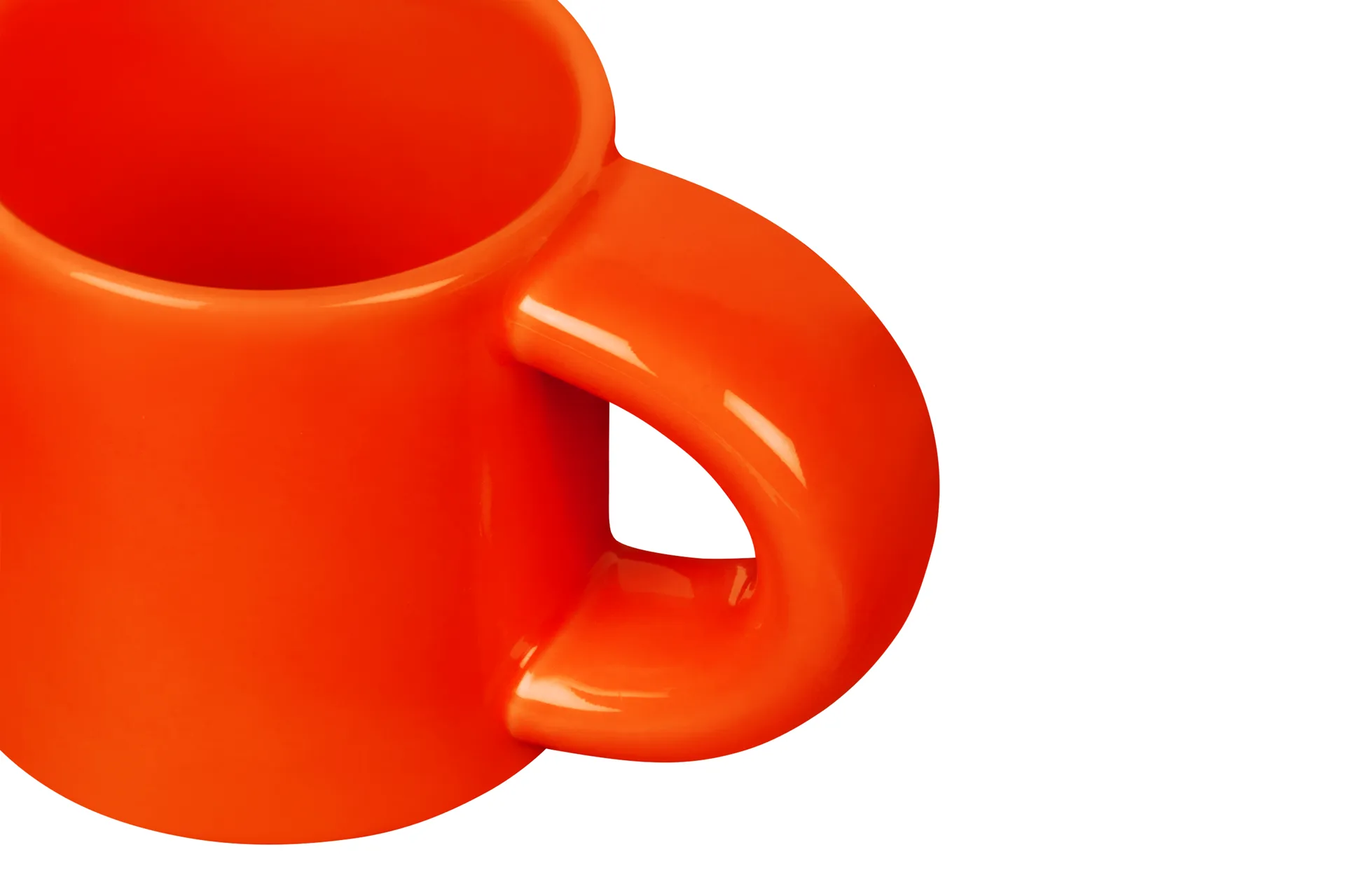 Bronto espressokopp 10 cl 4-pack, Orange Hem