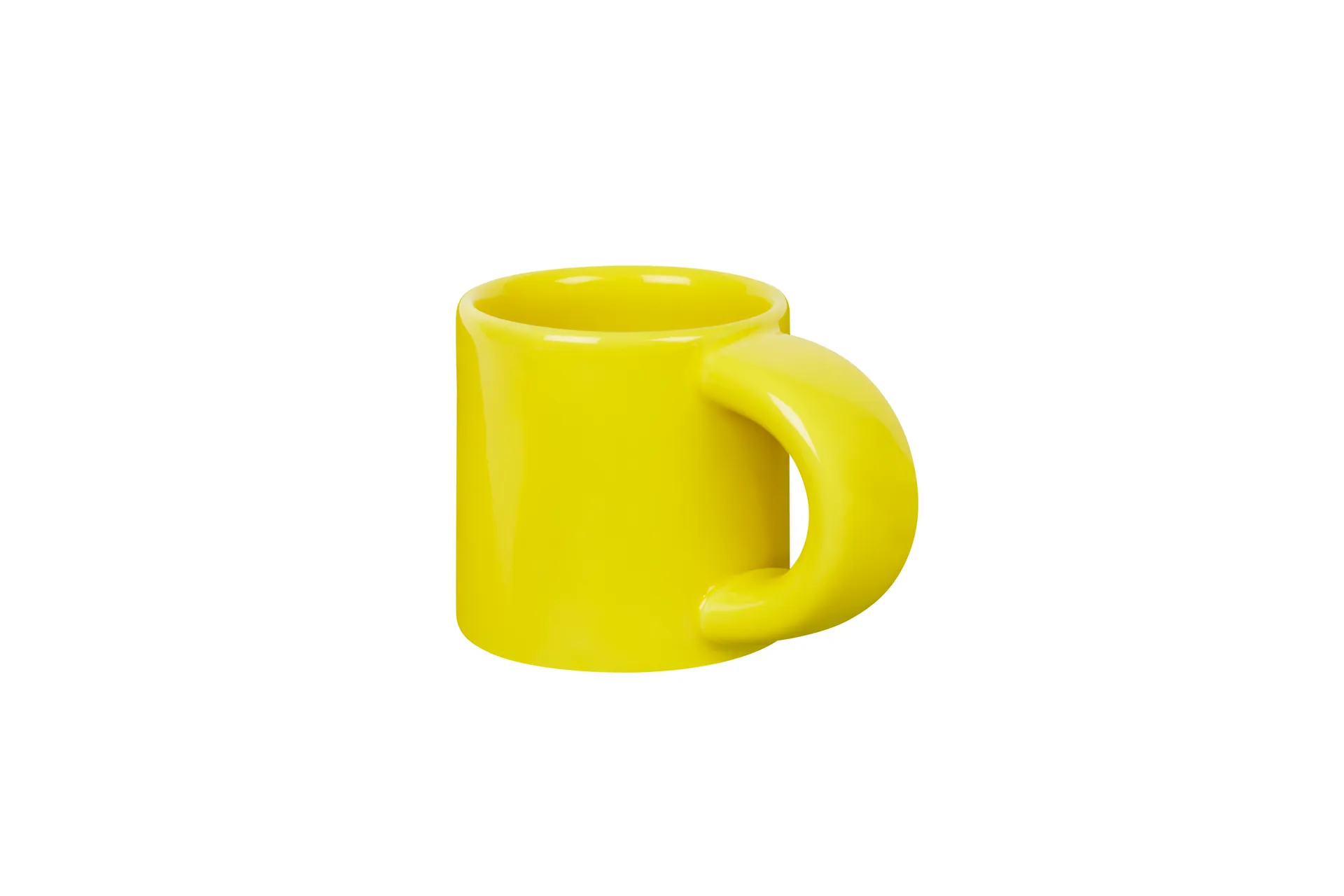 Bronto espressokopp 10 cl 4-pack, Yellow Hem