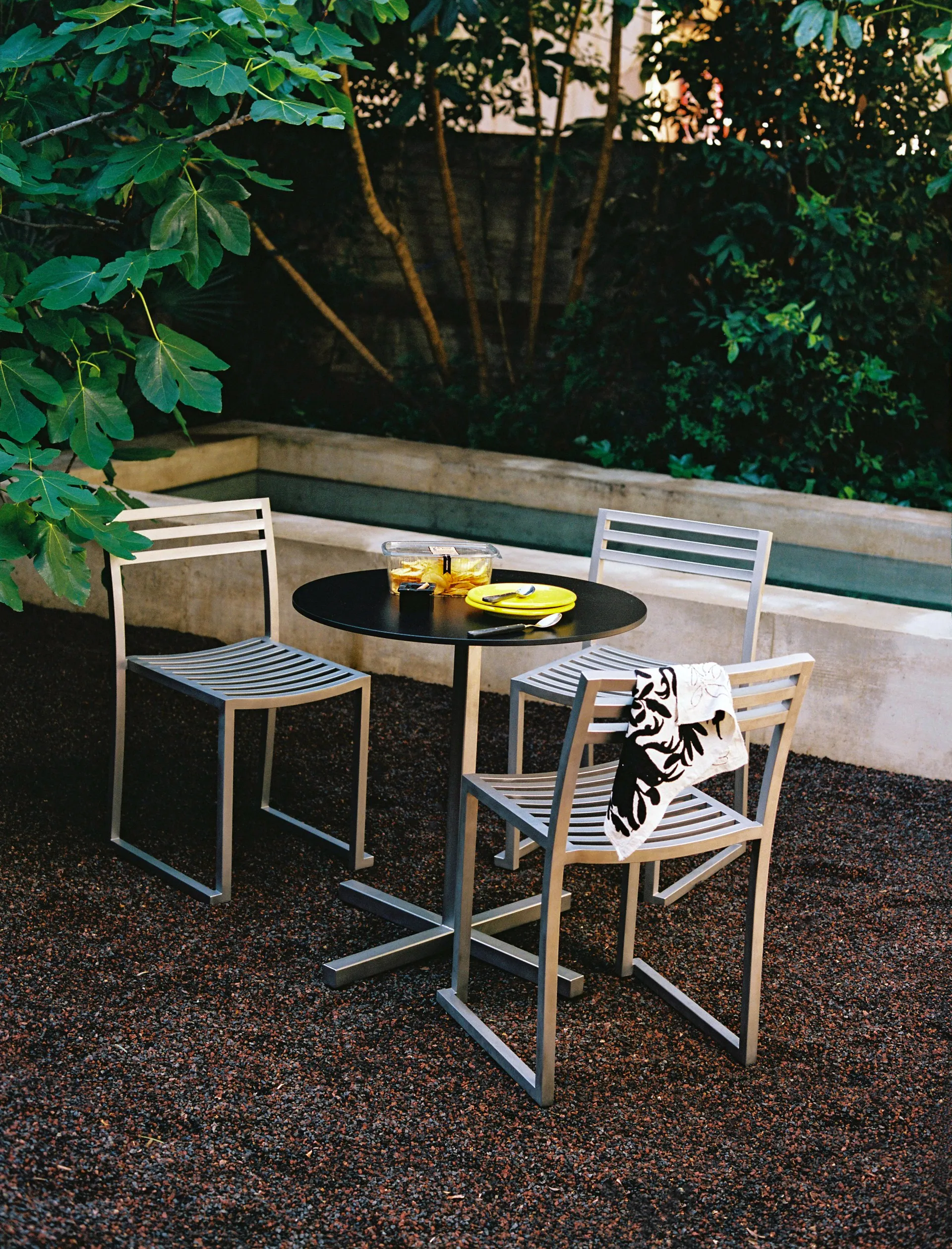 Chop stol 2-pack, Stainless steel Hem