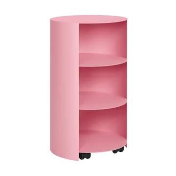 Hide piedestal Ø38x68 cm - Light pink textured - Hem