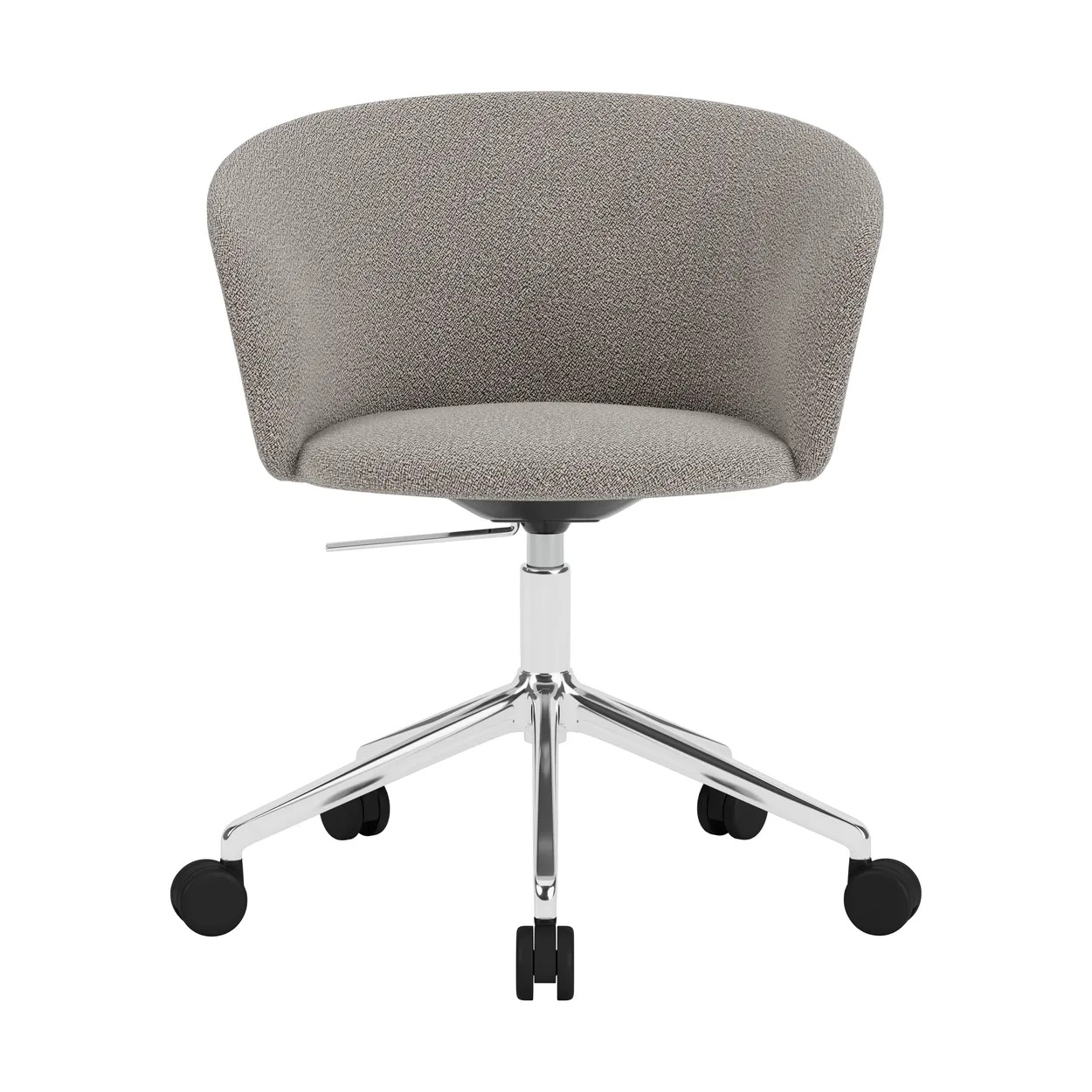 Hem Kendo Swivel kontorsstol med 5 hjul Porcelain-polished aluminium