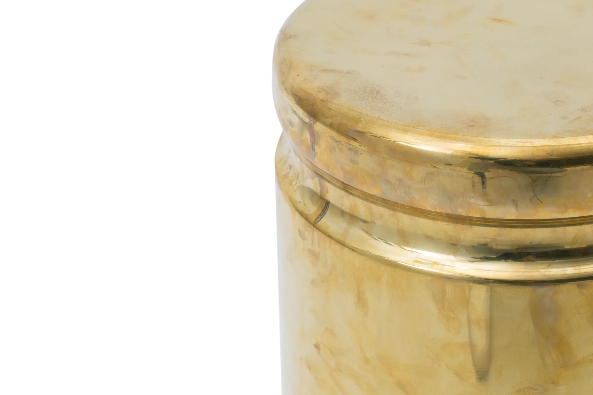 Last pall Ø32x44 cm, Brass Hem