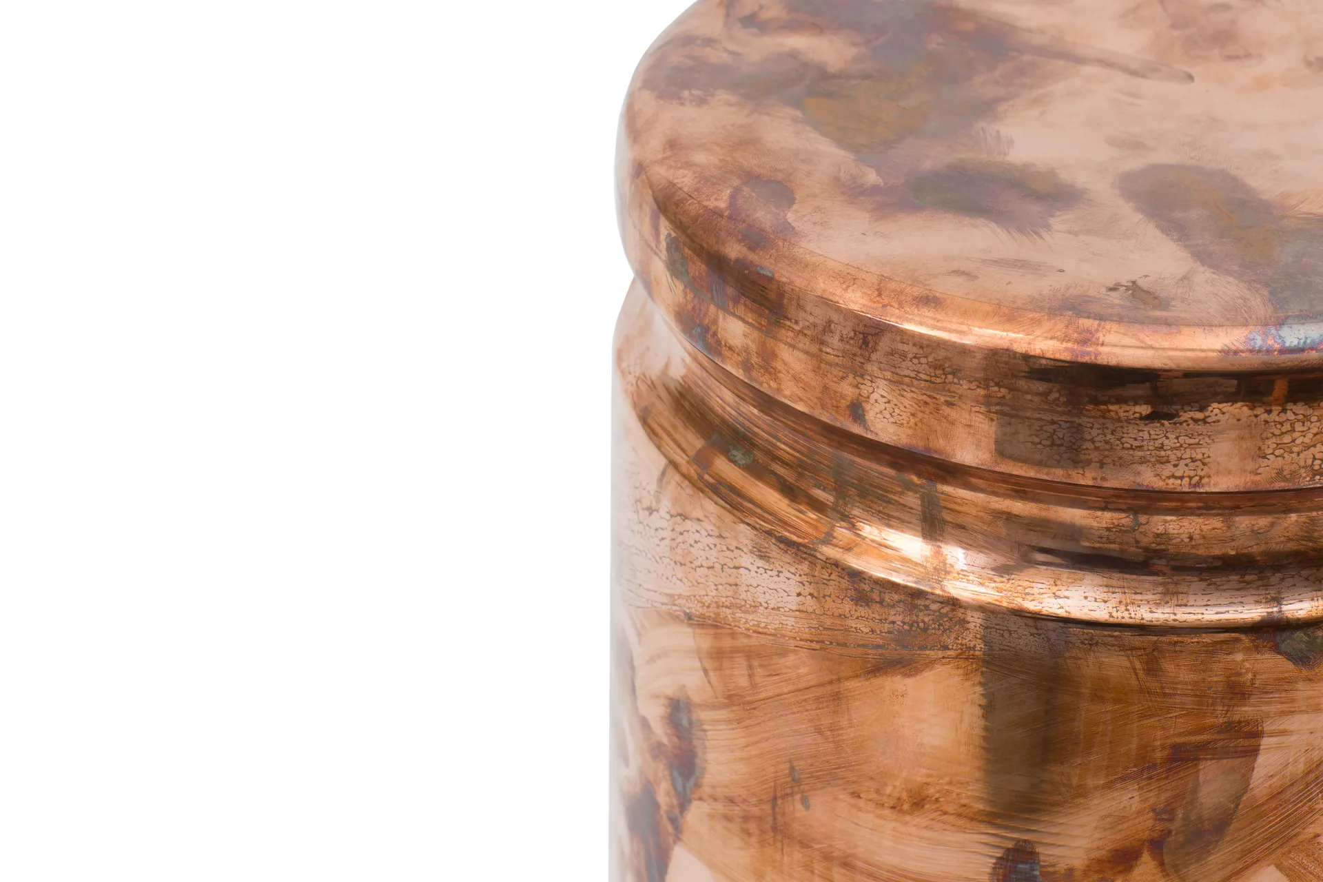 Last pall Ø32x44 cm, Copper Hem