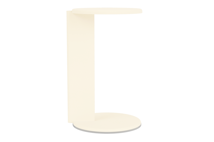 Lolly sidobord 56 cm, Cream matte Hem