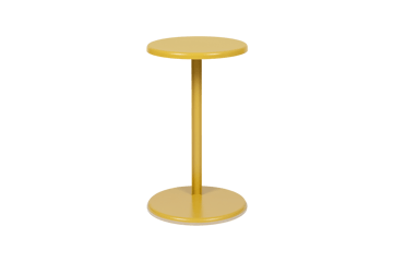 Lolly sidobord 56 cm - Ochre yellow gloss - Hem
