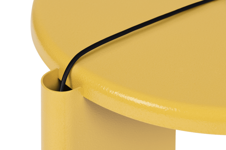 Lolly sidobord 56 cm, Ochre yellow gloss Hem