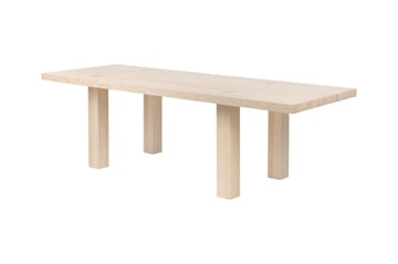 Max bord med bänkar 250 cm - Ask - Hem