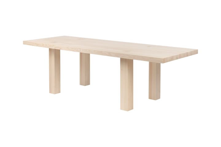 Max bord med bänkar 250 cm, Ask Hem