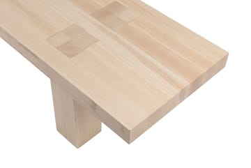 Max bord med bänkar 250 cm - Ask - Hem