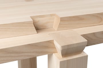 Max bord med bänkar 250 cm - Ask - Hem