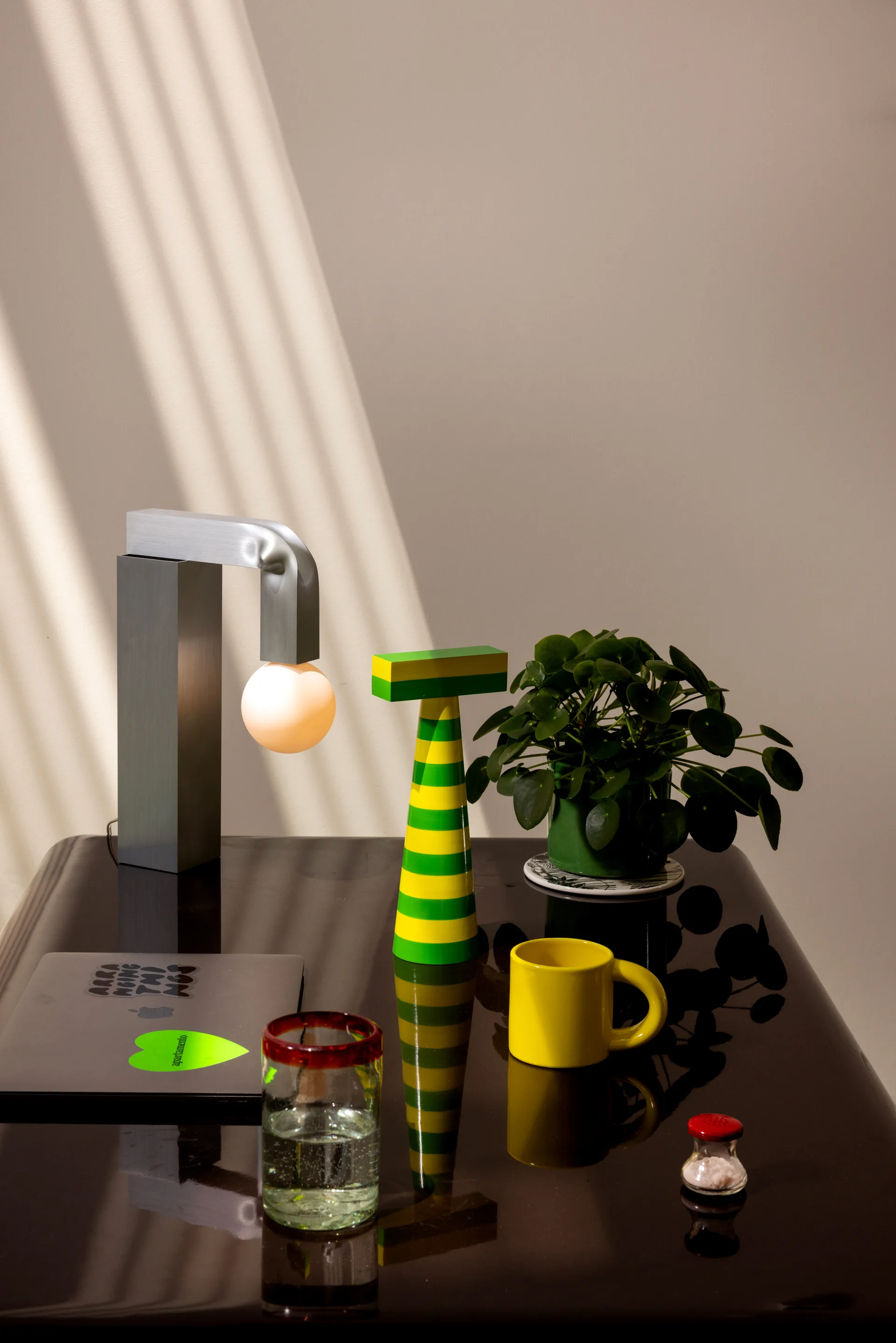 Molino Horizontal salt- & pepparkvarn 29 cm, Green-yellow Hem