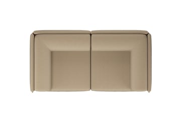 Palo Block 2-sits soffa med armstöd Low 200 cm - Beige - Hem
