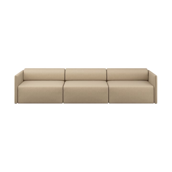 Palo Block 3-sits soffa Low 295 cm - Beige - Hem