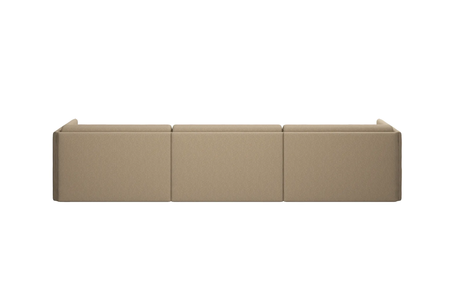 Palo Block 3-sits soffa Low 295 cm, Beige Hem