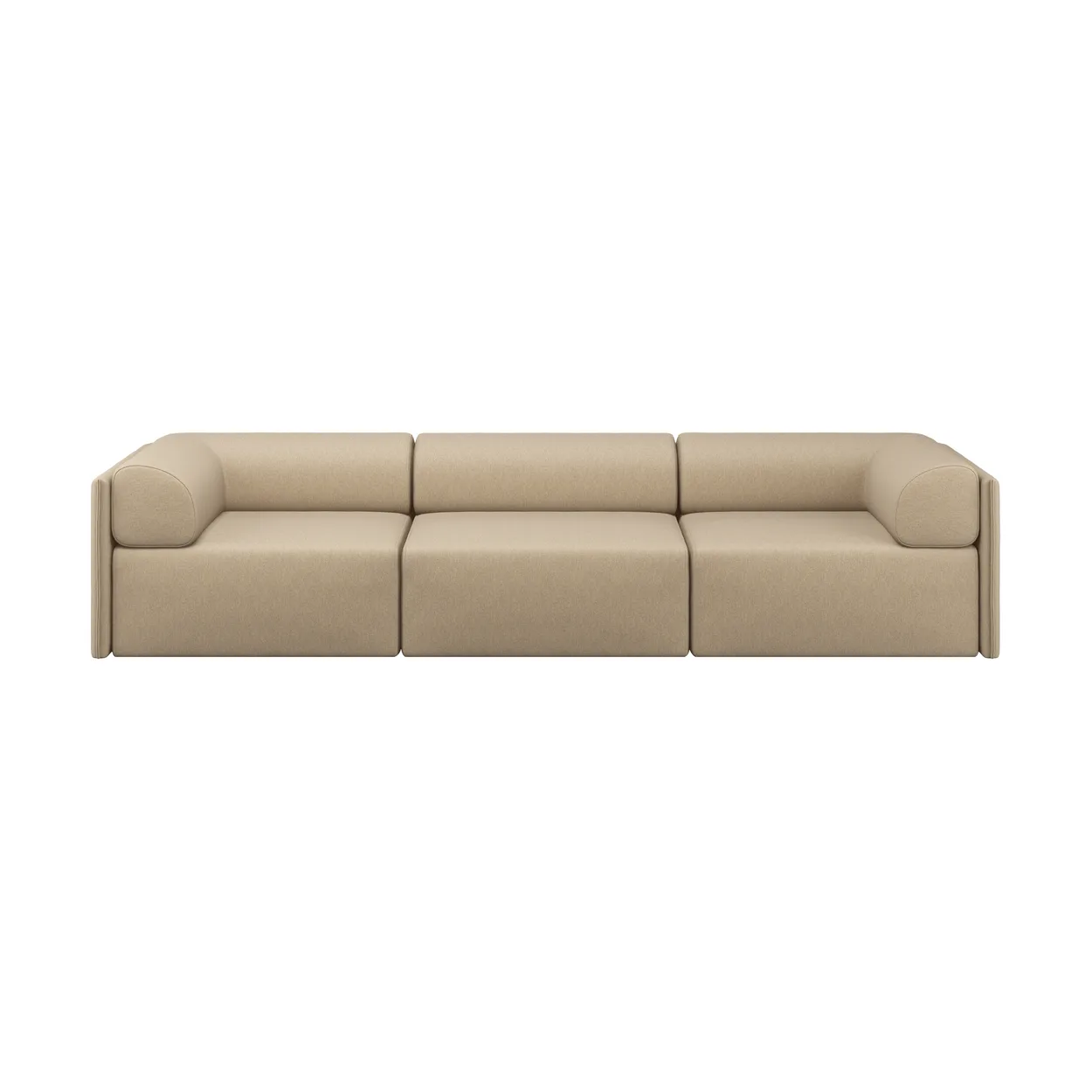 Hem Palo Block 3-sits soffa med armstöd Low 295 cm Beige