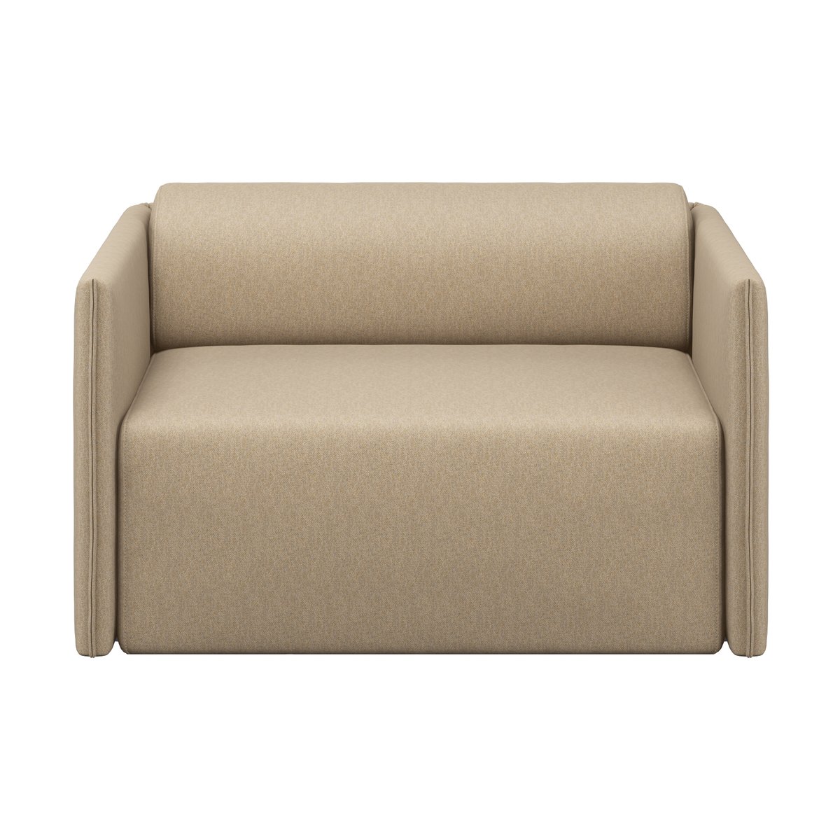 Hem Palo Block Single-seater fåtölj Low Beige | Skandinavisk Design | Soffor | Beige