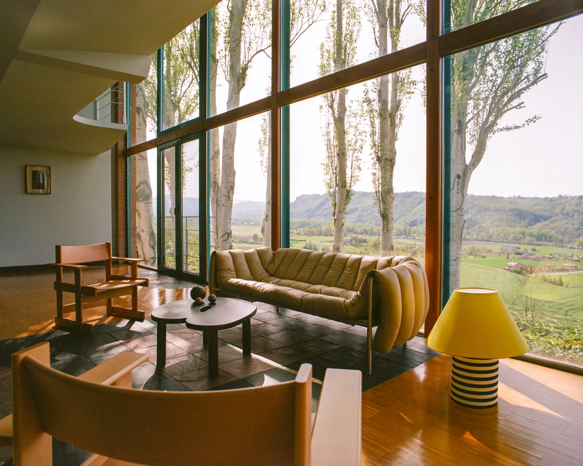 Puffy 2,5-sits soffa 205 cm, Natural-cream Hem