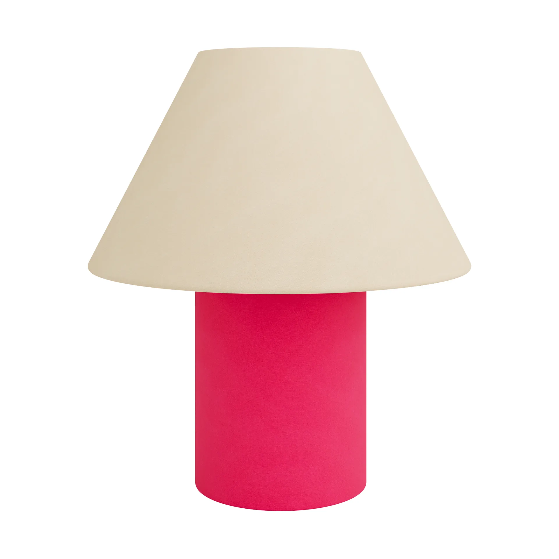 Toto bordslampa Medium 47 cm, Beige-magenta Hem
