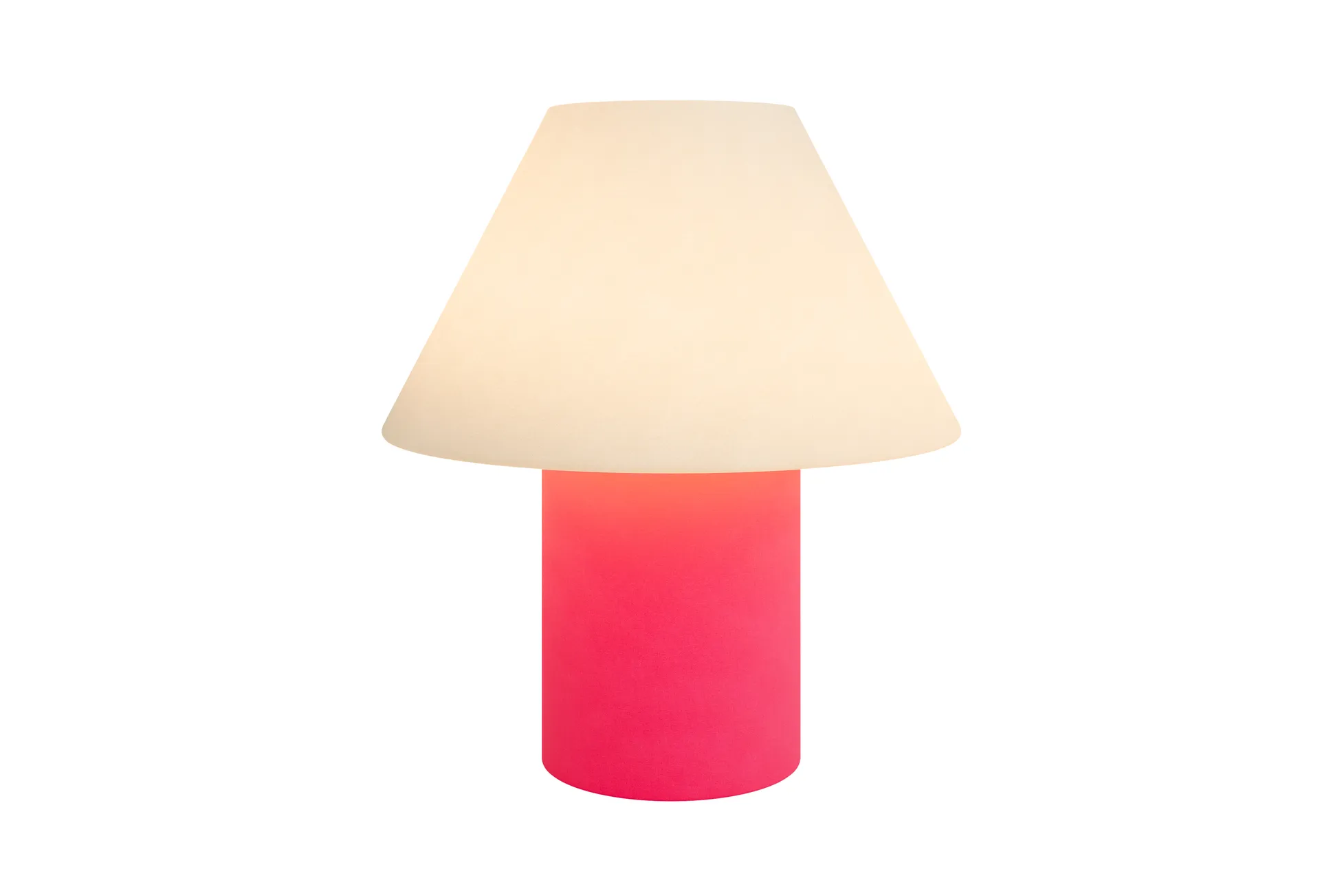 Toto bordslampa Medium 47 cm, Beige-magenta Hem