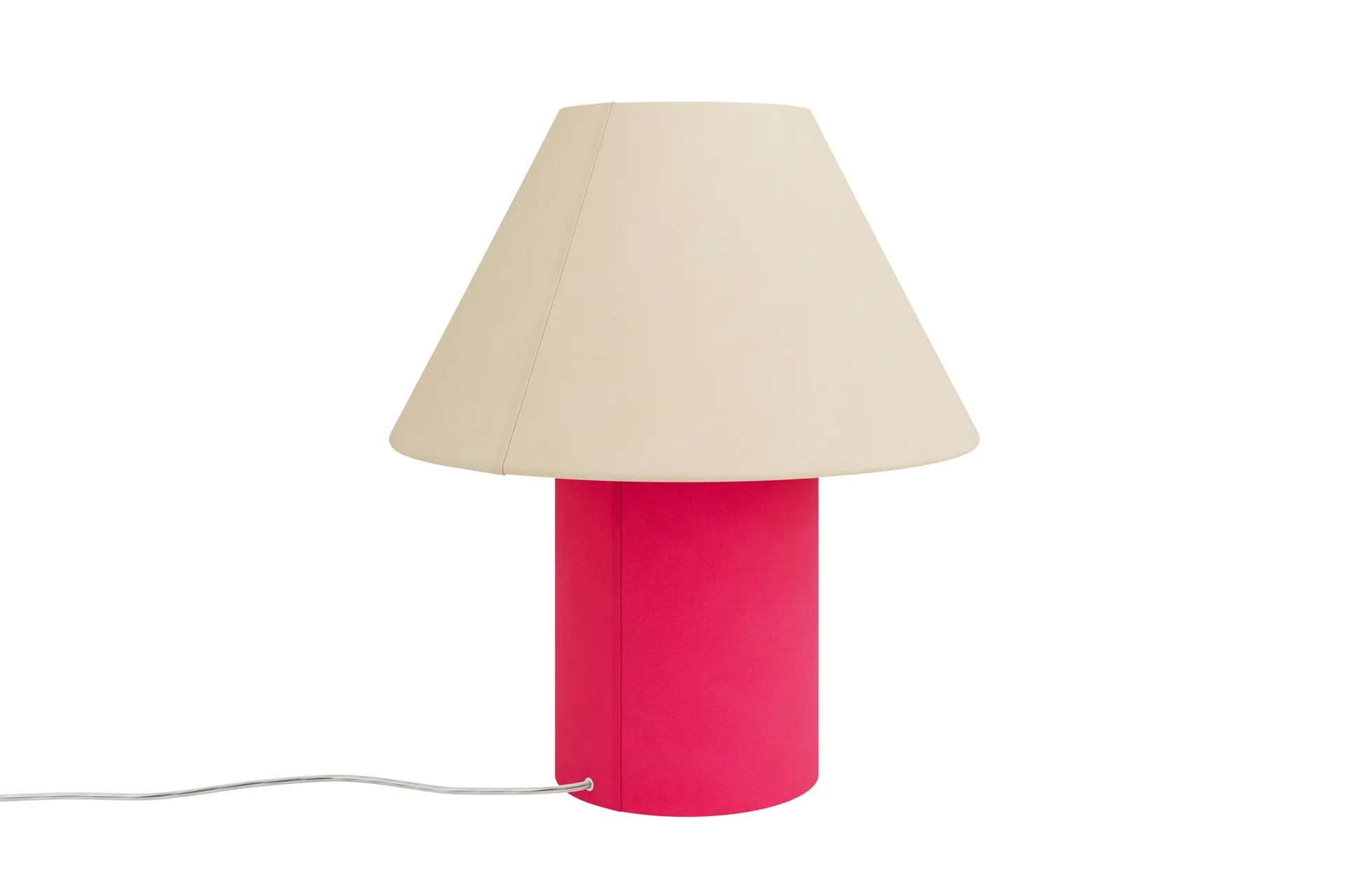 Toto bordslampa Medium 47 cm, Beige-magenta Hem