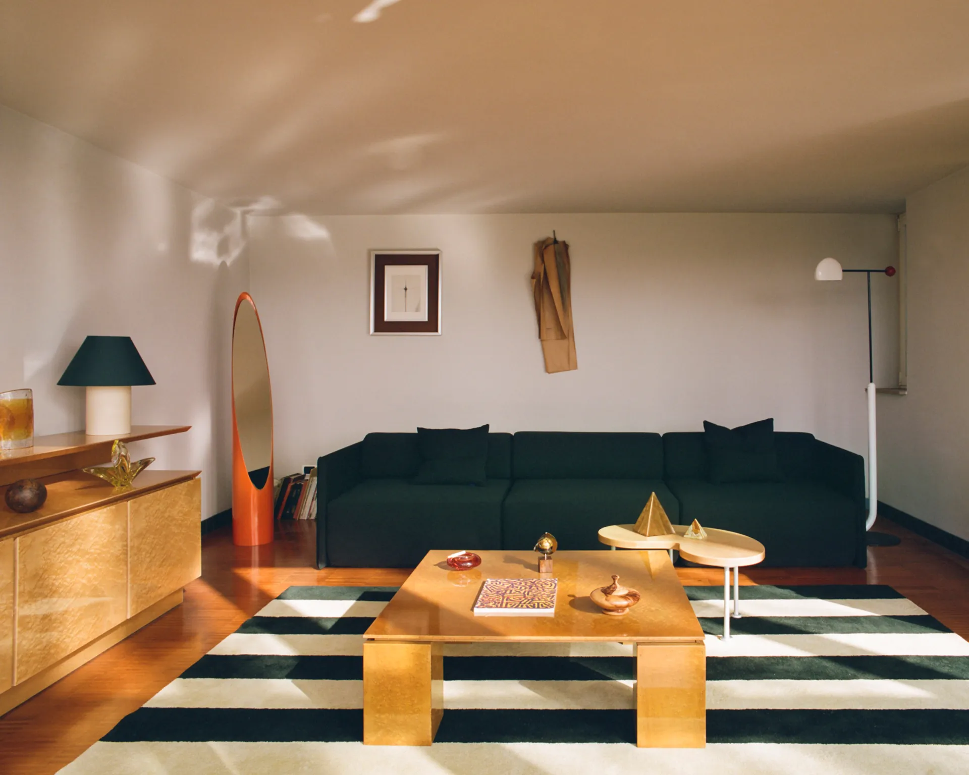 Toto bordslampa Medium 47 cm, Beige-wax yellow Hem